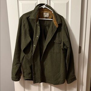 Legendary Whitetails Men's Dark Green Shirt Jacket